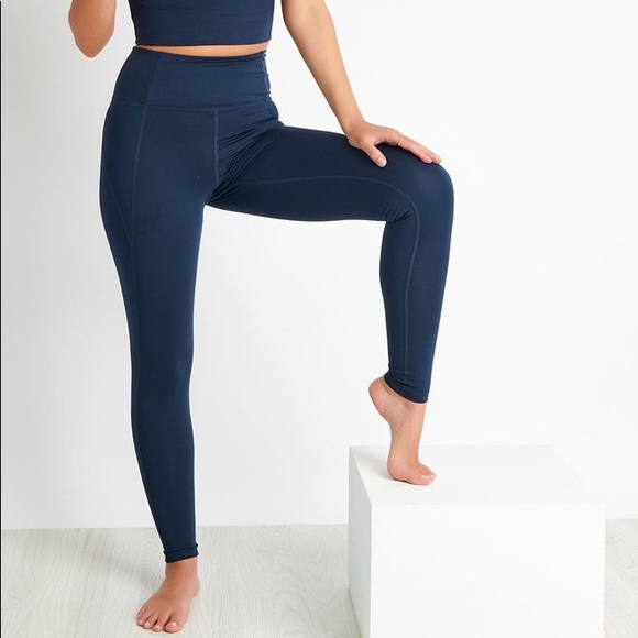 girlfriend collective Pants - Midnight Girlfriend High-Rise Legging - S